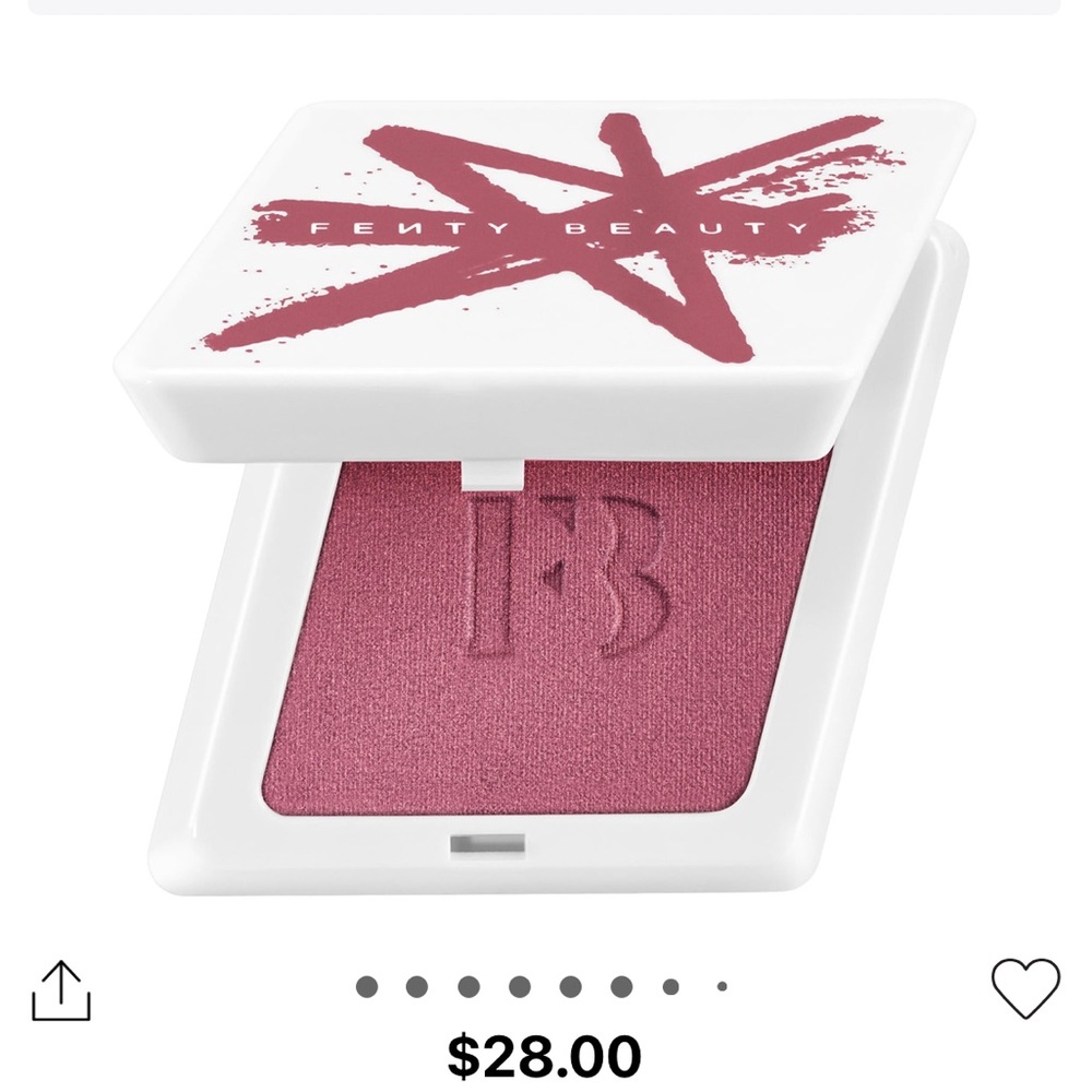 BRAND NEW NEVER USED Fenty Cheeks Suede Waterproof Powder Blush